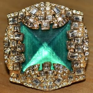 Alexis Bittar Rhinestone studded ring (size 6)